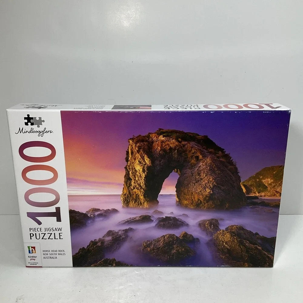 1000 Piece Mind boggles Jigsaw Puzzle Horse head Rock Australia‎ New In Box